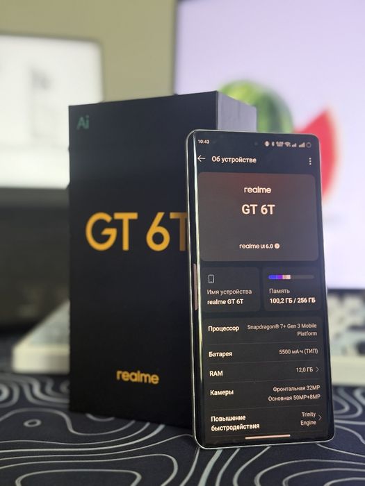 Realme gt 6t / На гарантий