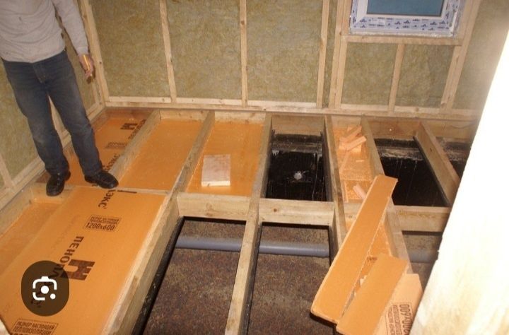 Утепление стен, потолка, пола, чердака.