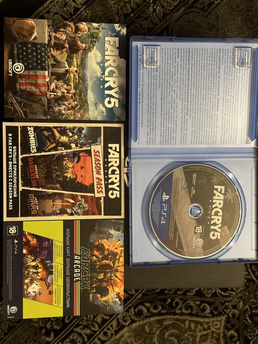 Диск на PS4, FARCRY-5