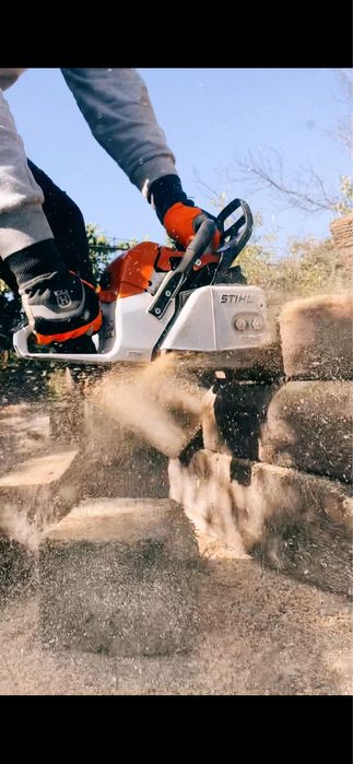 Покос травы спил деревьев