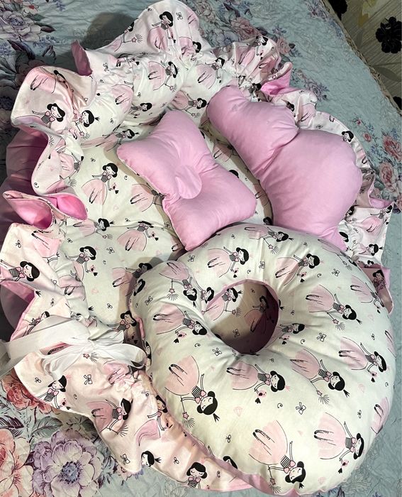 Ona va bola uchun  qullayliklar Крават учун бортик ва постель наборлар