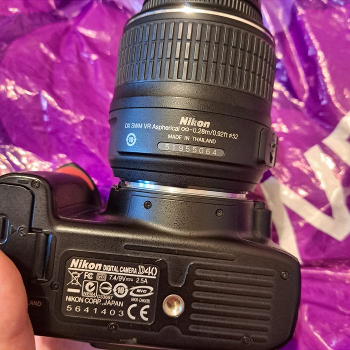 Фотоаппарат Nikon d40 для начинающих