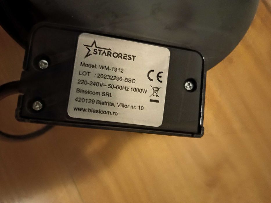 Aparat ptr preparat 5 gofre / vafe, 1000w, Nou, Starcrest