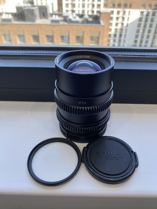 Продам SLR Magic 52mm 1,4/25 CINE for Sony