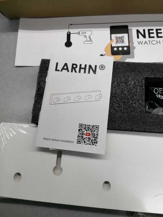 Закачалка бамбукова за стена