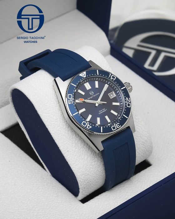 Часы дайвер Series Tacchini Dive-Star - Оригинал, Кварц, 200м, Италия