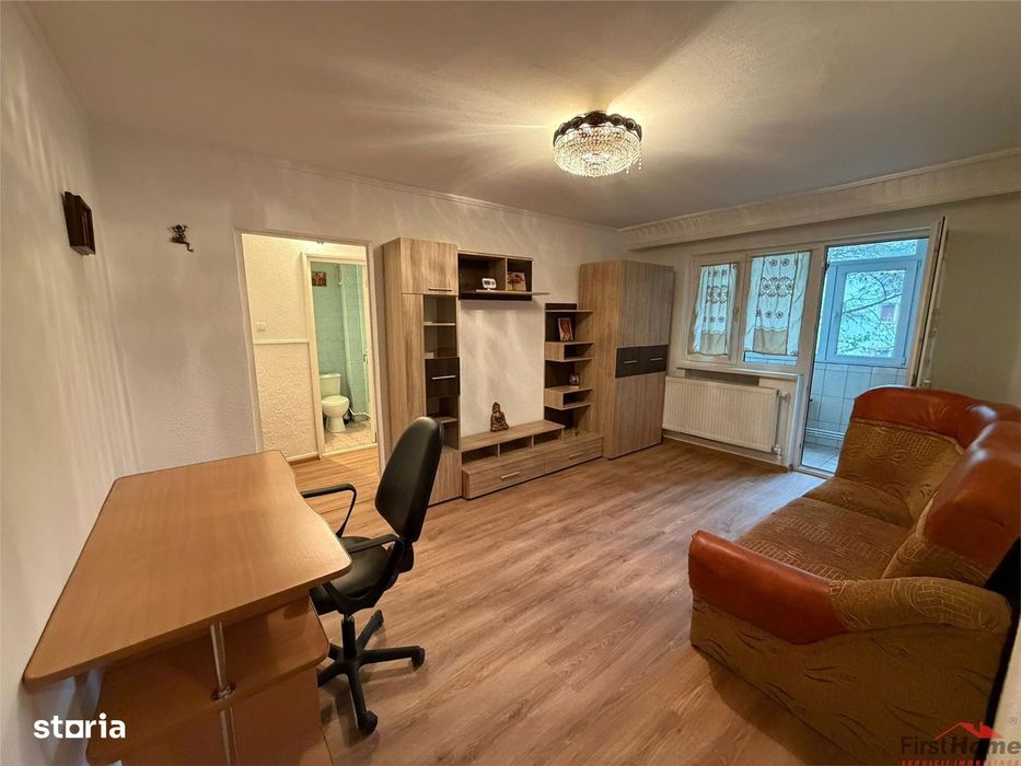 Apartament 2 camere, 45mp, zona Sud - mobilat - utilat - etaj 3 — fotografia 3