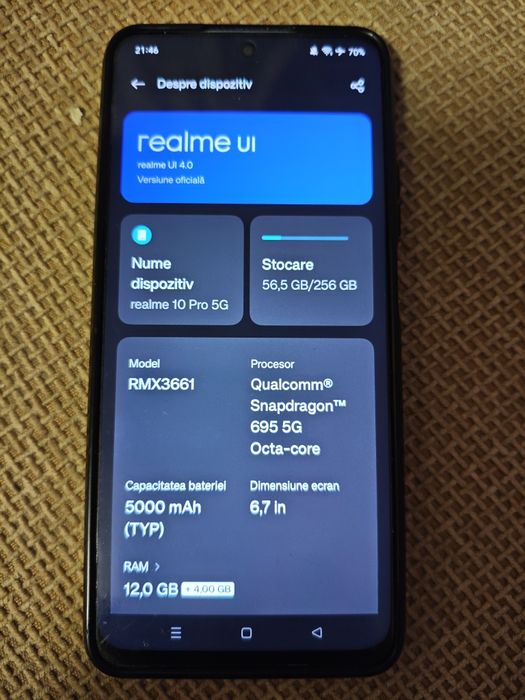 Realme 10 PRO + 5G Nebula Blue
