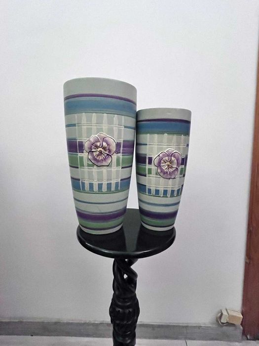 Set doua bibelouri bibelou vaze ceramice deosebite ieftine mari