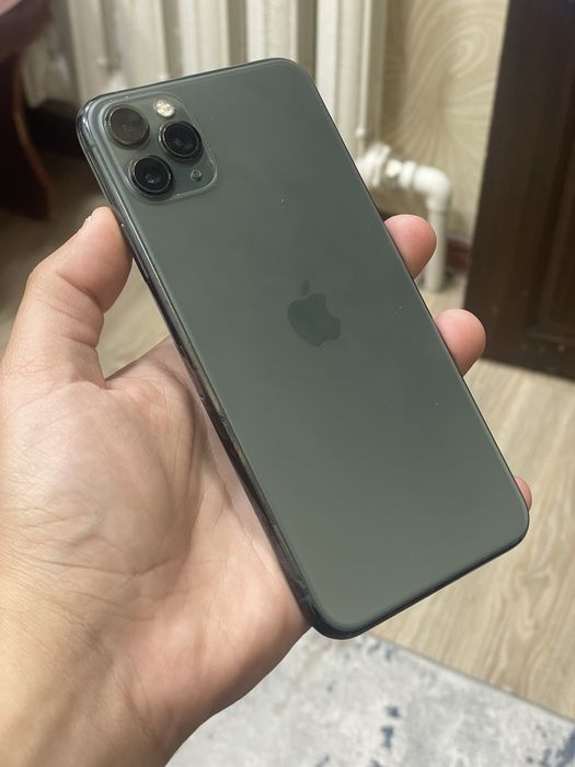 Iphone 11 pro max 256 green zor holatda