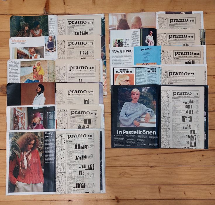 Списания за мода Pramo и Журнал Мод