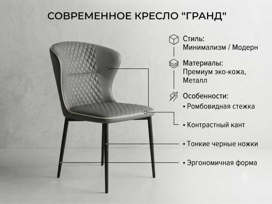 Современное кресло Гранд