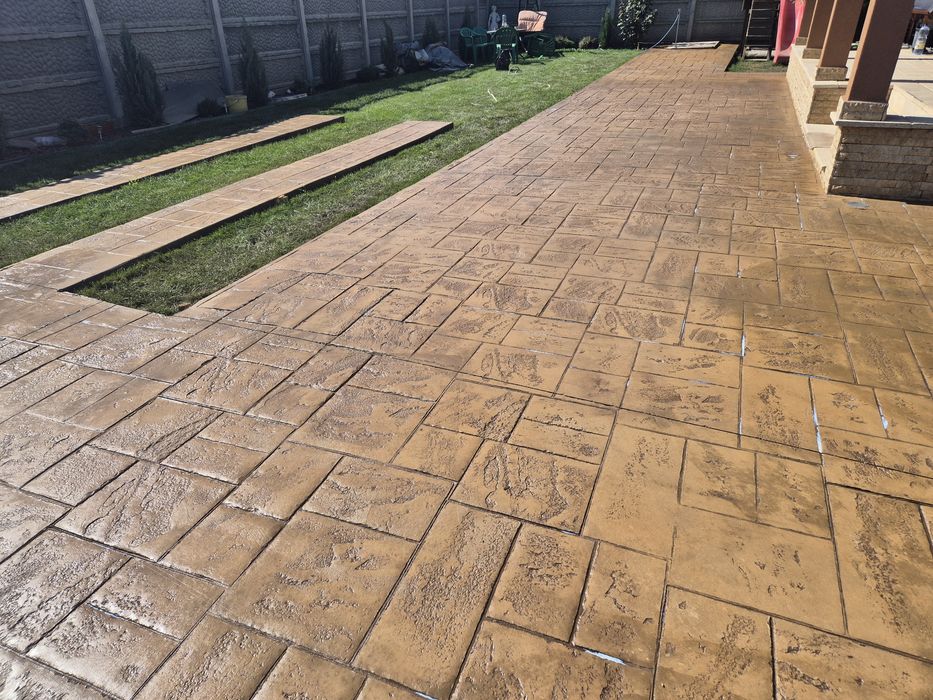 Beton Amprentat Strehaia