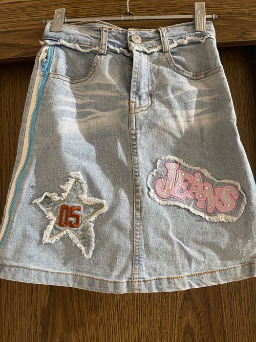 Срочно. Детские джинсовые юбки