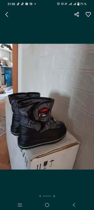 Зимние детские сапоги