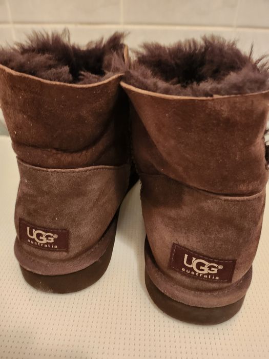 Угги, натуральная замша