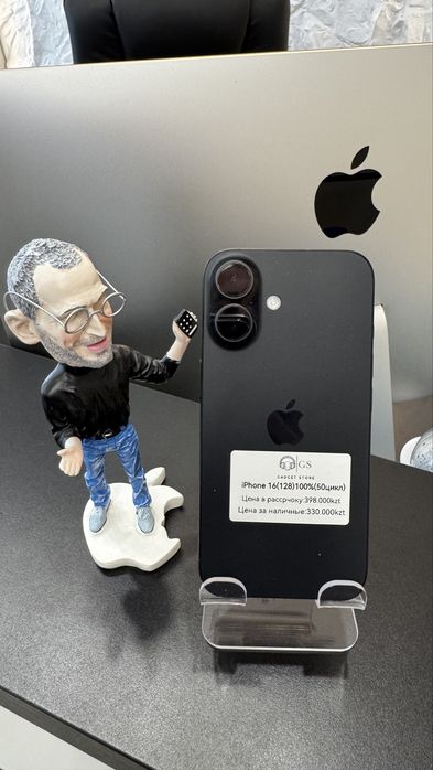 Iphone 16pro(256)black айфон 16про Павлодар