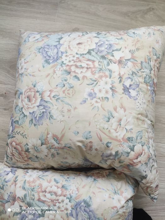 Пуховые подушки  после реставрации