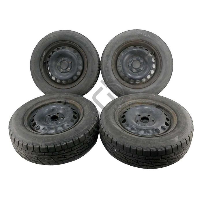 Стоманени джанти 5x112 с гуми R15 Volkswagen Touran I  ID: 157226