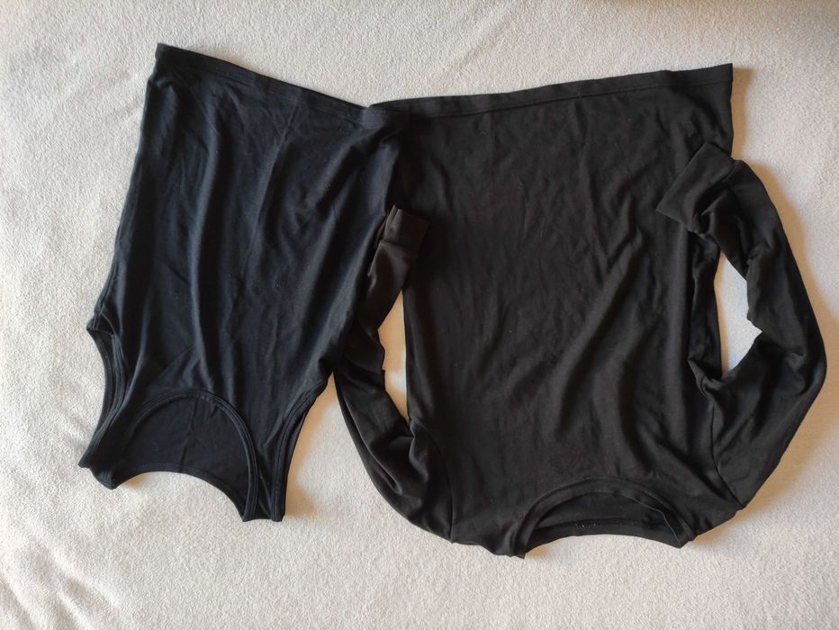 Uniqlo термо блуза и потник за ръст около 100см.