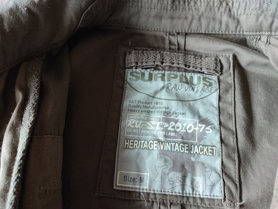 Военно зелено яке Surplus  Heritage Vintage Л