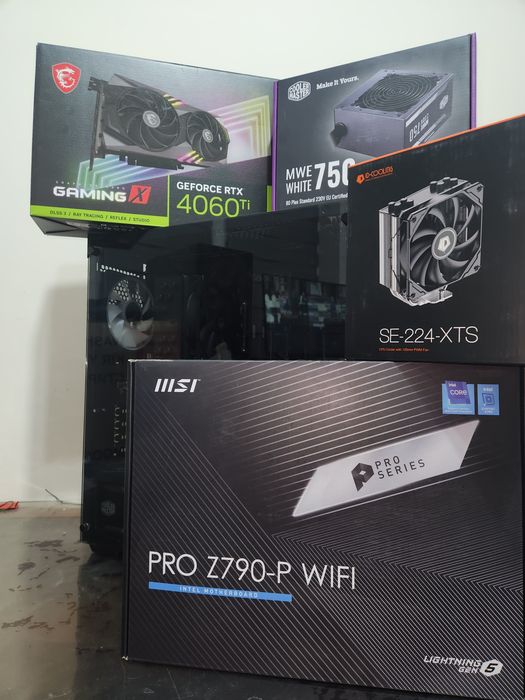 Мощный игровой ПК i5 12400F RTX 4060Ti