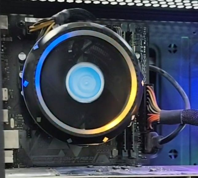 Видеокарта, Озу, кулер с Rgb