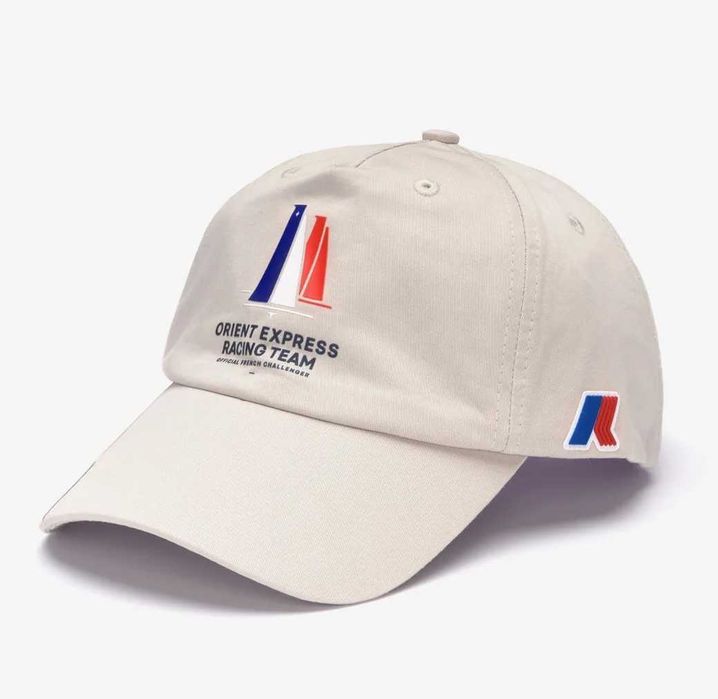 Șapcă K-Way Roberty Orient Express Team AC originală unisex BEJ nouă cu etichetă, regatta yachting sailing cap America’s Cup, ajustabilă, poze reale