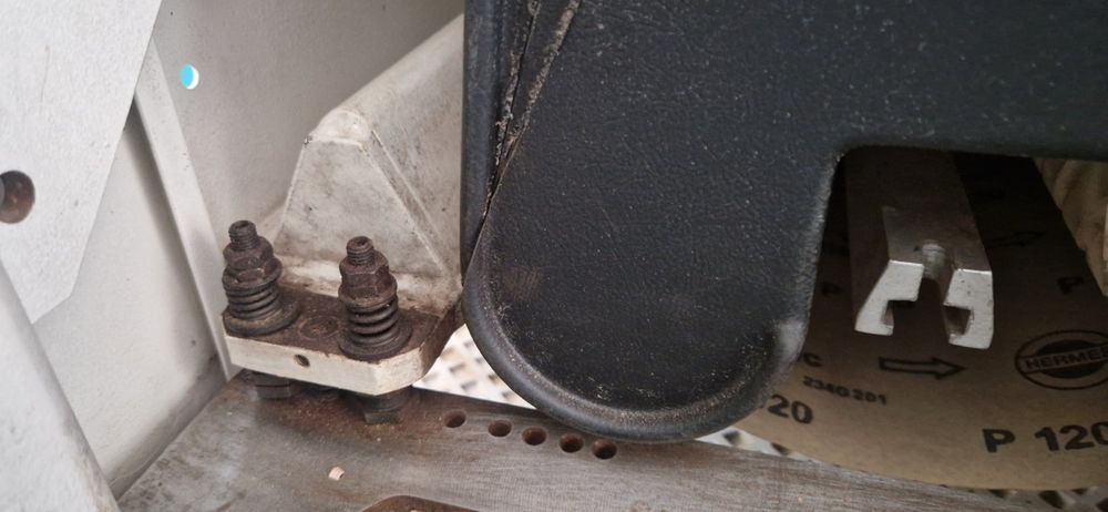 Тривалов шлайф на 1100мм. Първи вал чист щрайхмус, вал с пластини.