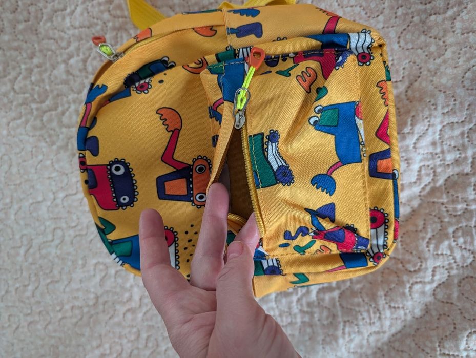 Ghiozdănel grădiniță galben