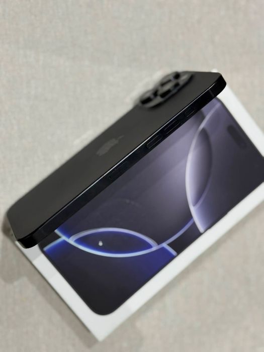 Iphone 16 pro max black titanium 256gb