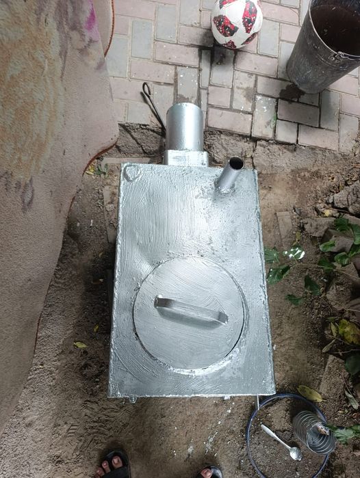 Продам чугунную печку