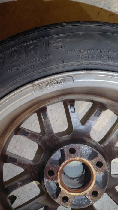 Vând jante 205/50 R15  5x114,3 R15 Mazda
