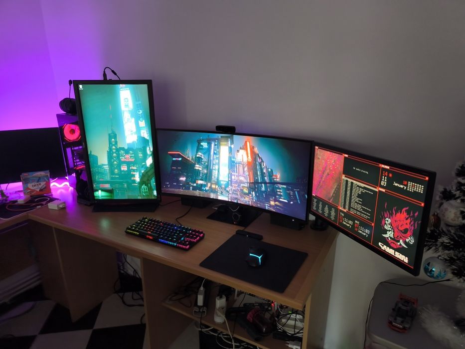 Setup de gaming complet(fara castile din poza)