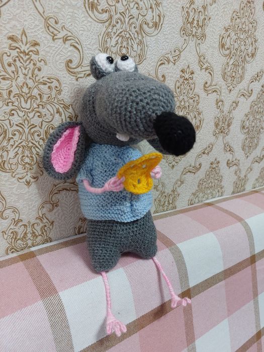 Мышь Константин. Очень дружелюбный и неприхотливый.