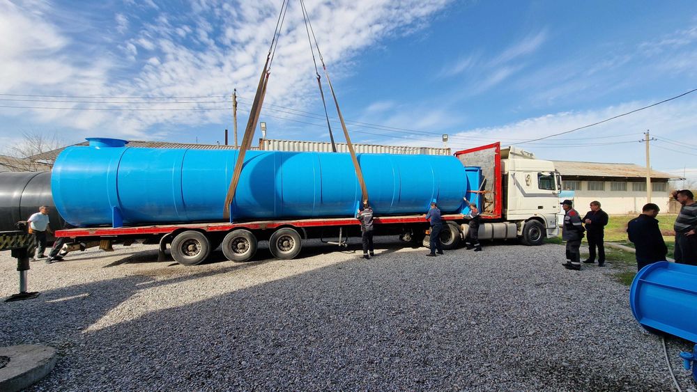 Резервуар из пластика - полипропилен (подземные)