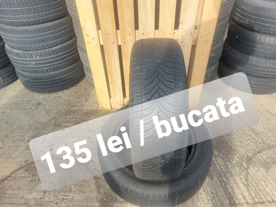 135 lei bucata! Doua anvelope M+S/IARNA 215 55 18 Michelin