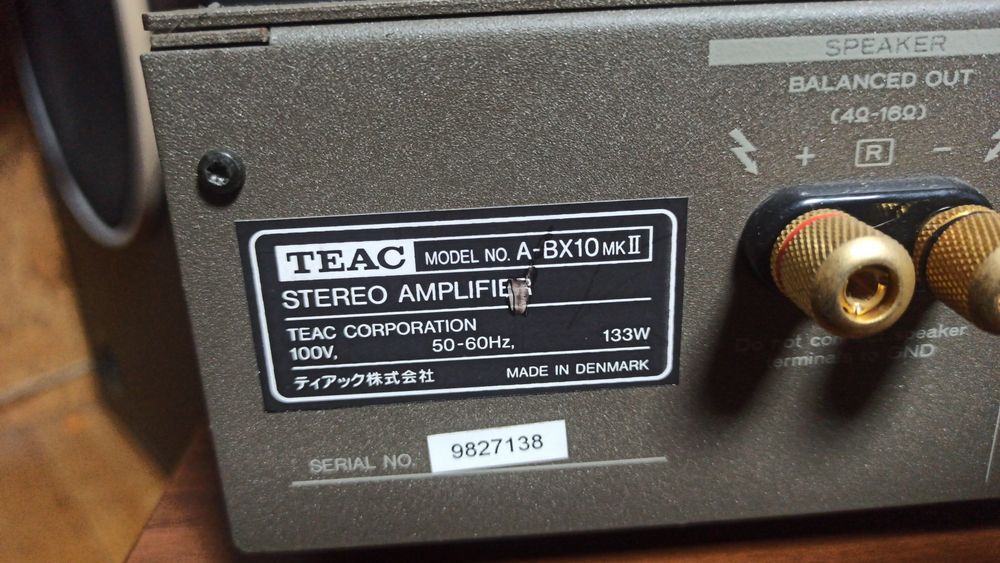 Комплект усилитель+ кассетная дека TEAC