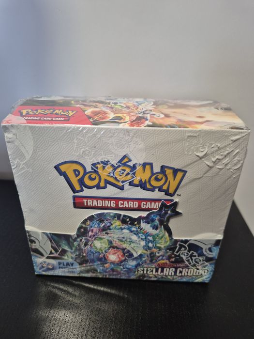 Pokemon Stellar Crown Booster Box Original (36 pachete)