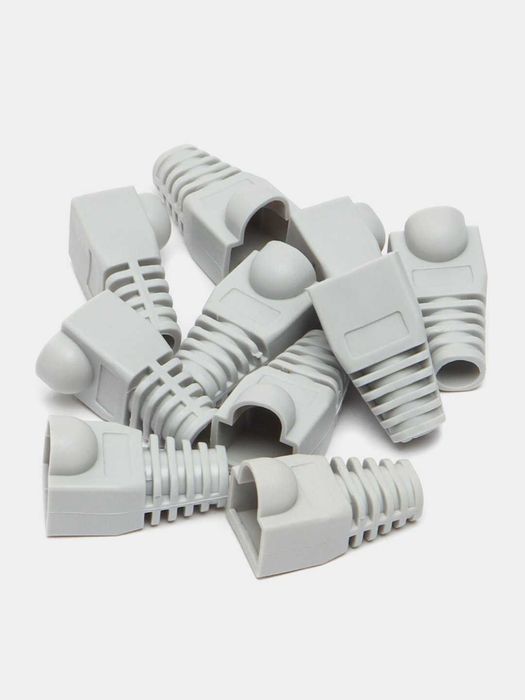 Качественный коннекторы RJ9,RJ11,RJ12,RJ45 Cat5,Cat6,Cat7+КолпачокRJ45