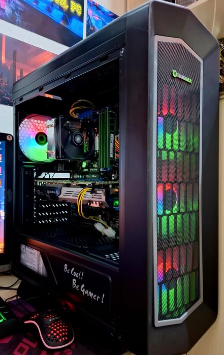 Игровой компьютер в полном комплекте