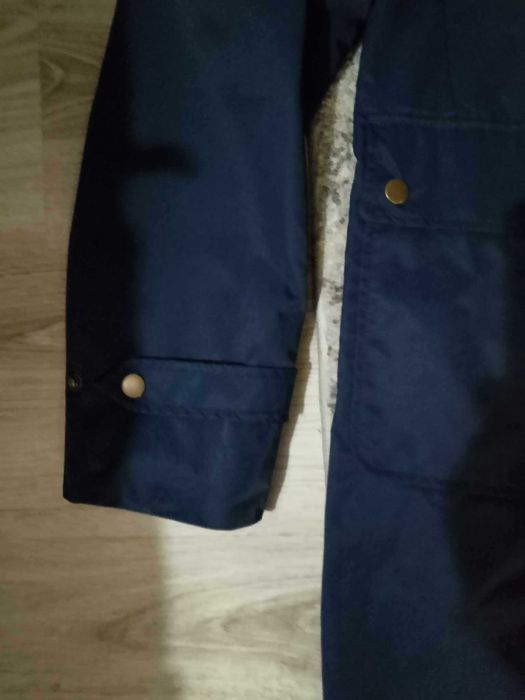 Дамско пролетно яке с цветна подплата