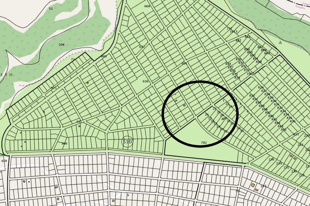 1300 кв.м вилна зона с. Божурец