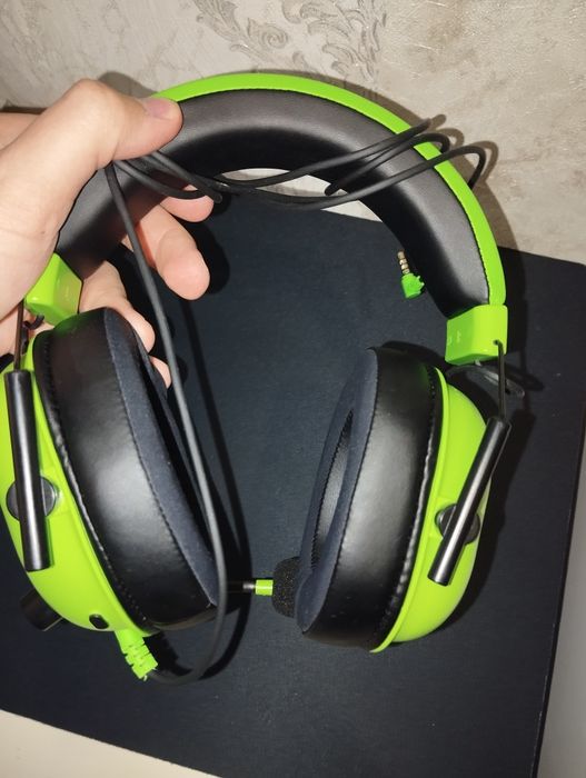 Наушники Razer Blackshark V2 X зеленые