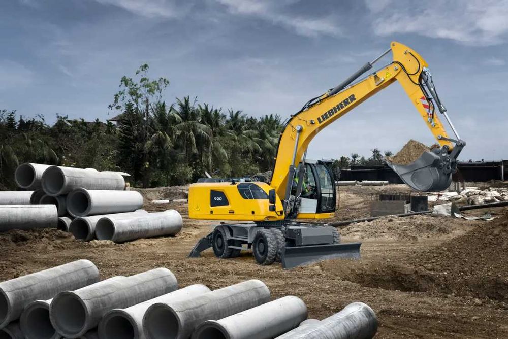 Колесный экскаватор Liebherr A 920