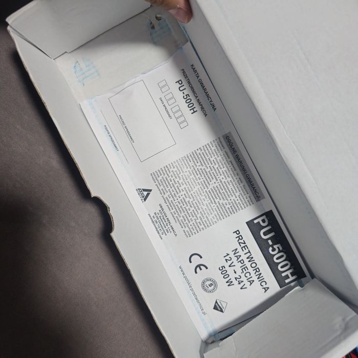 Convertor, AZO, DC/DC, 10-20 VDC la 24 VDC, 500W, IP67, albastru, 250x95x55mm