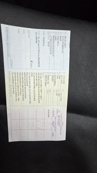 Bmw e60 520 163 cp an 2008