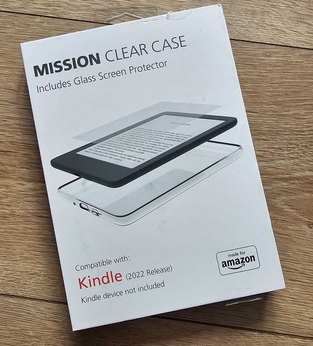 Husă transparentă + folie sticlă  pentru Kindle 2022 10th generation