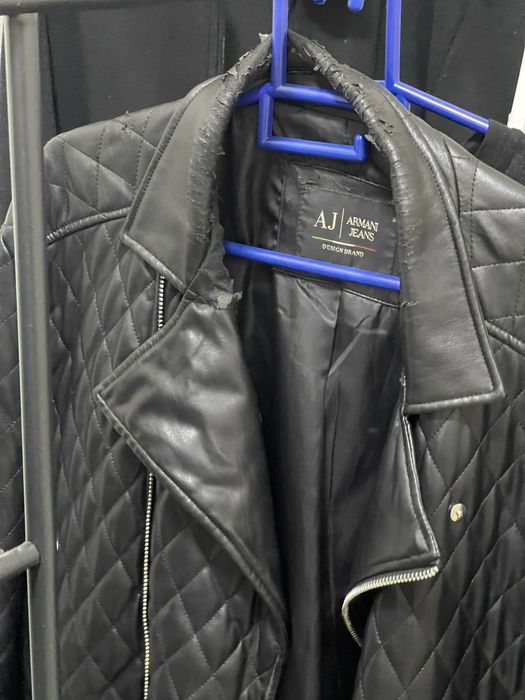 Кожанка ARMANI JEANS . Оригинал