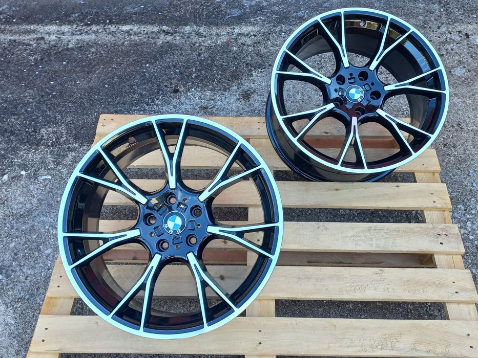 19.Bmw 5x120 Style 789M.Bicolour Jet Black Diamond cut.1 3 4 5 6 7 Er.